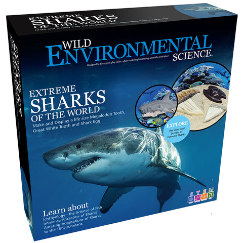 Wild! Environmental Science Extreme Sharks of the World - The Milk Moustache
