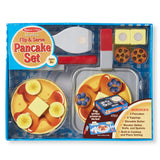 Wooden Play Food Flip & Serve Pancake Set - The Milk Moustache