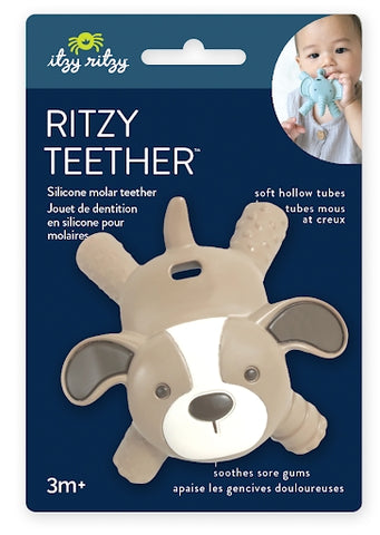 Itzy Ritzy Puppy Baby Molar Teether - The Milk Moustache