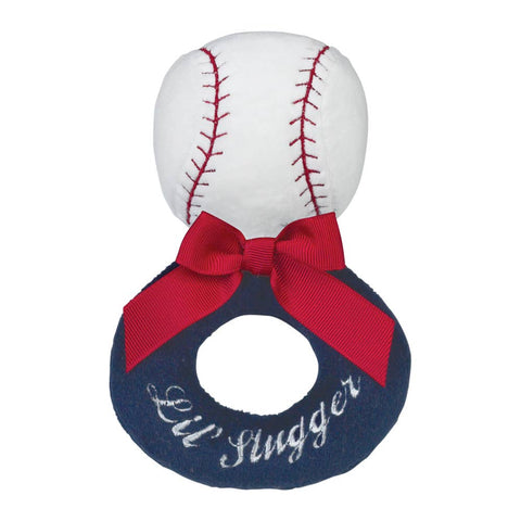 Lil' Slugger Baseball Rattle - The Milk Moustache