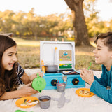 Let's Explore Wooden Camp Stove Play Set - The Milk Moustache