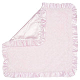 Swirly Snuggle Blanket - Pink - The Milk Moustache