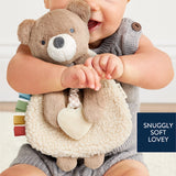 Itzy Ritzy - Plush with Silicone Teether Toy - Theo the Bear
