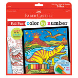 Color By Number - T-Rex Foil Fun - The Milk Moustache