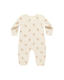Waffle Jumpsuit- Gingerbread