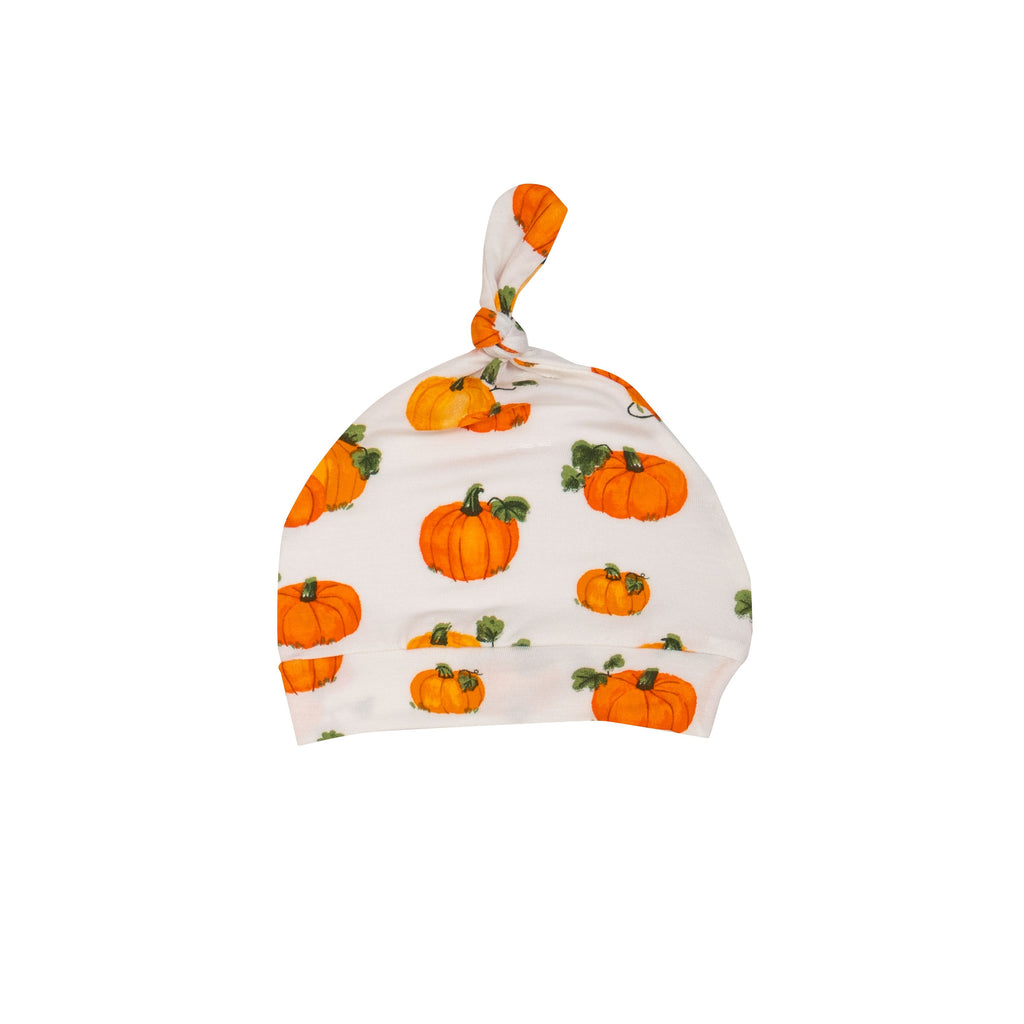 Pumpkin Patch Knotted Hat - The Milk Moustache