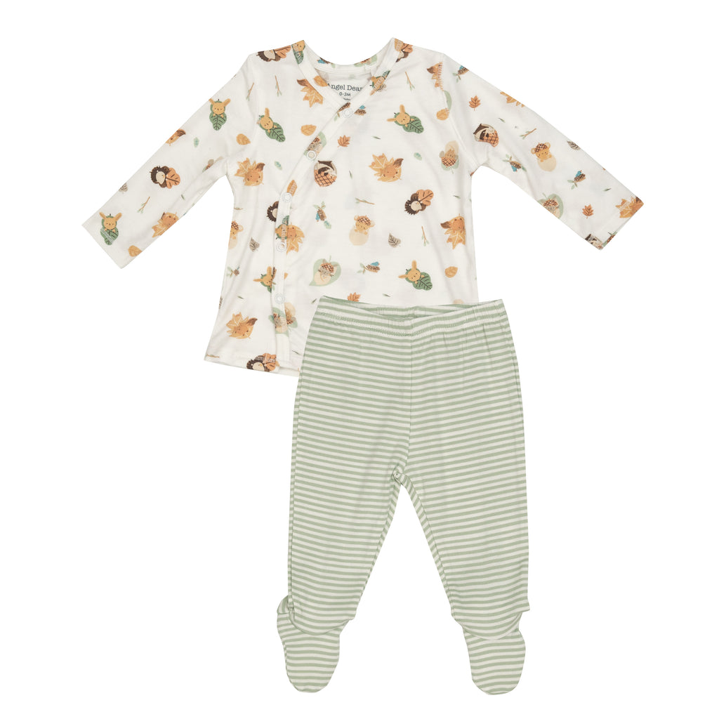 Woodland Swaddle Babies Take-Me-Home Set - The Milk Moustache