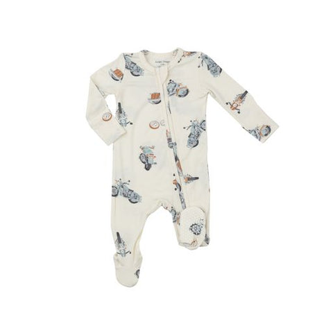 Cosette Romper - Plum Gingham - The Milk Moustache