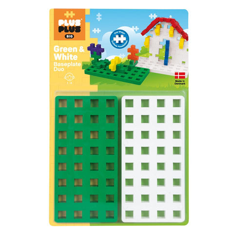 Plus-Plus Construction Toy - BIG Baseplate Duo - The Milk Moustache