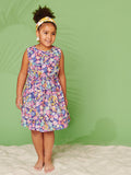 Tea Collection Sleeveless Skirted Dress - Caribbean Wildflowers - The Milk Moustache