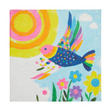 Colorific Canvas Paint By Number Kit - Brilliant Bird - The Milk Moustache