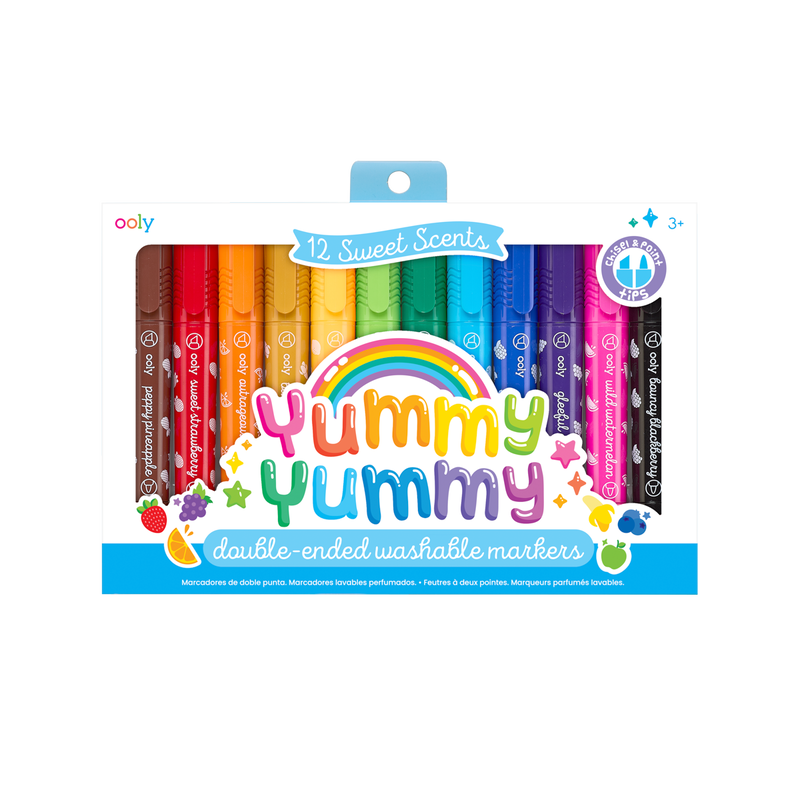 Yummy Yummy Scented Markers - The Milk Moustache