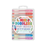 Mini Doodlers Fruity Scented Gel Pens - Set of 20 - The Milk Moustache