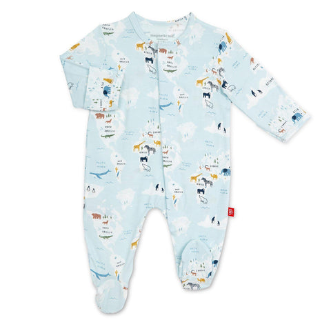 Magnetic Me Sea The World Modal Footie - The Milk Moustache