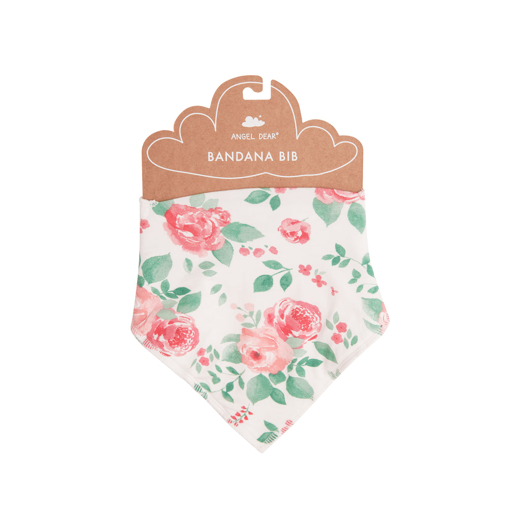 Rose Garden Bandana Bib - The Milk Moustache