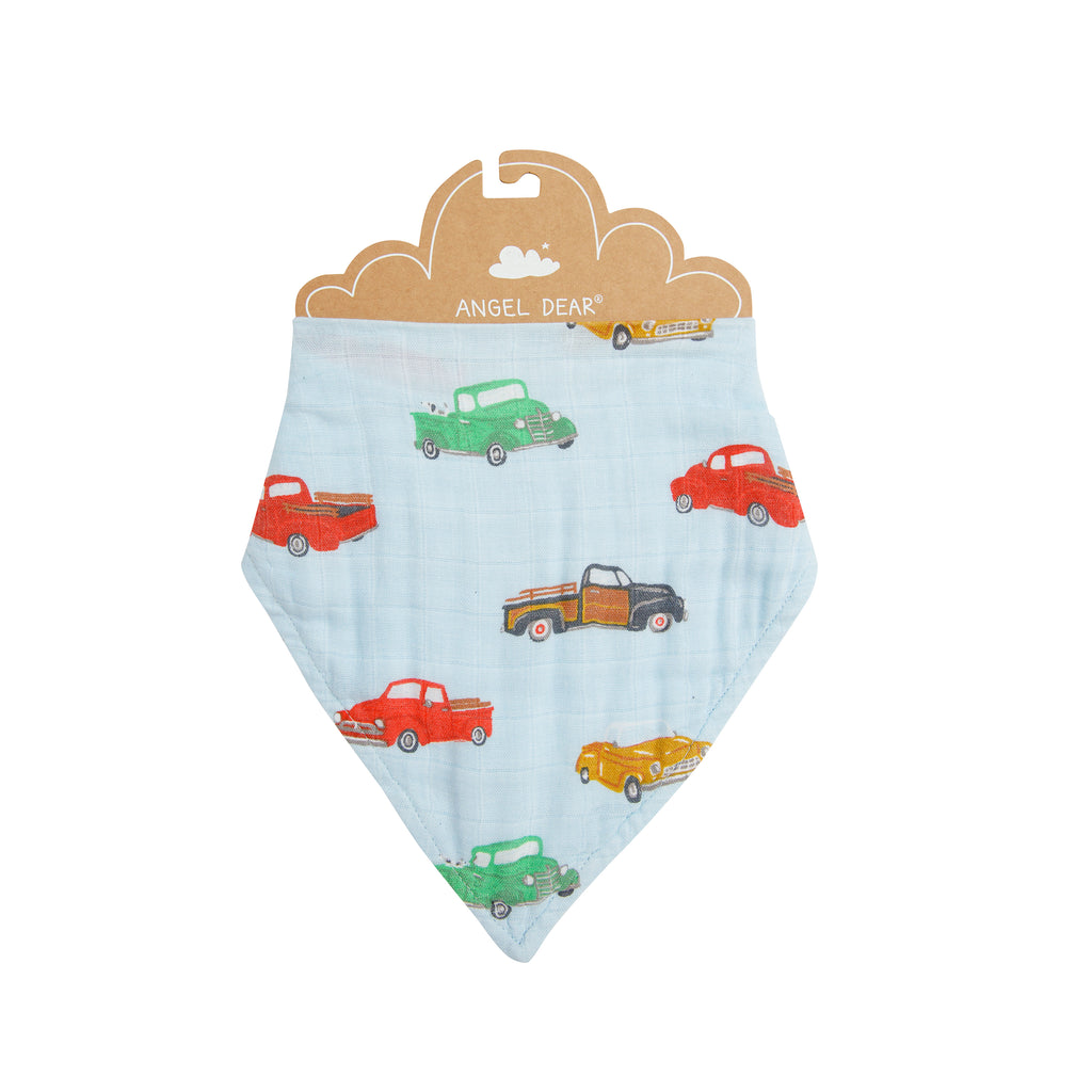 Vintage Trucks Bandana Bib - The Milk Moustache