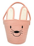 Lucy's Room Bunny Rope Easter Basket - Pink - The Milk Moustache