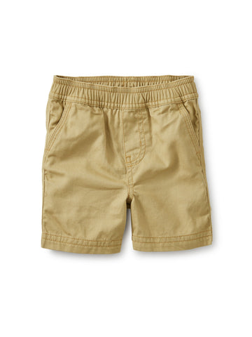 Tea Collection Easy Does It Twill Shorts in Sparrow - The Milk Moustache