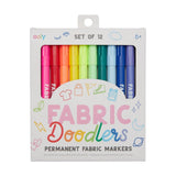Fabric Doodlers Markers - Set of 12 - The Milk Moustache