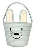 Lucy's Room Bunny Rope Easter Basket - Blue - The Milk Moustache
