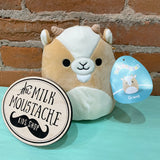 7" Squishmallows Farm - The Milk Moustache