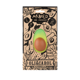 Arnold the Avocado Natural Rubber Teether - The Milk Moustache