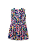 Tea Collection Sleeveless Skirted Dress - Caribbean Wildflowers - The Milk Moustache