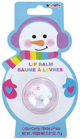 Snowman Snow Globe Lip Balm - The Milk Moustache