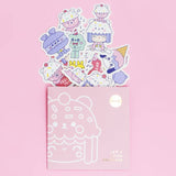 Cafe Momiji Stickers - Assorted Packs - The Milk Moustache