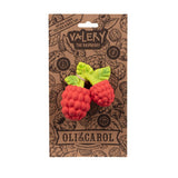 Valery the Raspberry Natural Rubber Teether - The Milk Moustache