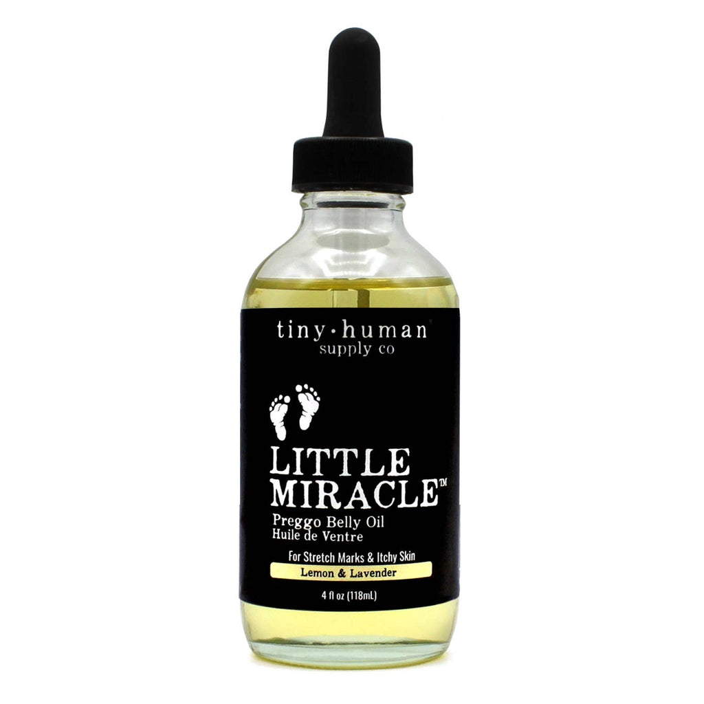 Little Miracle Belly Oil - Lemon & Lavender - The Milk Moustache