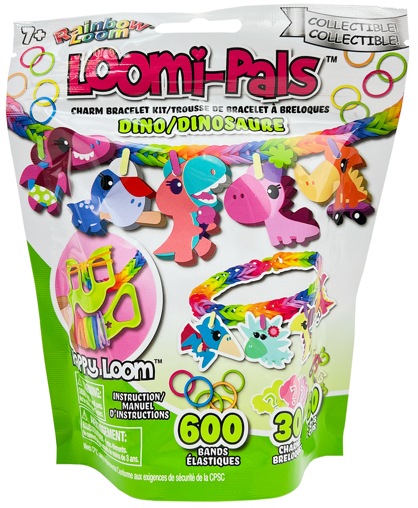 Rainbow Loom Loomi-Pals Pack - Dino - The Milk Moustache