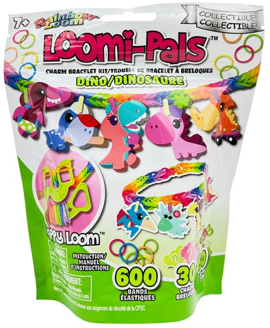 Rainbow Loom Loomi-Pals Pack - Dino - The Milk Moustache