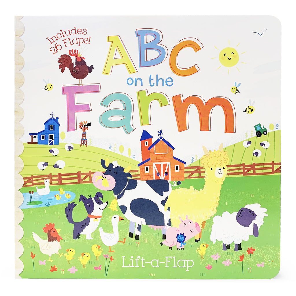 ABC On the Farm Board Book - The Milk Moustache