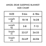 Cerulean Blue Sleeping Blanket Sleep Sack - The Milk Moustache