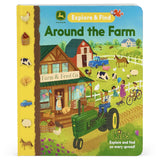 Explore & Find Around The Farm John Deere Board Book - The Milk Moustache