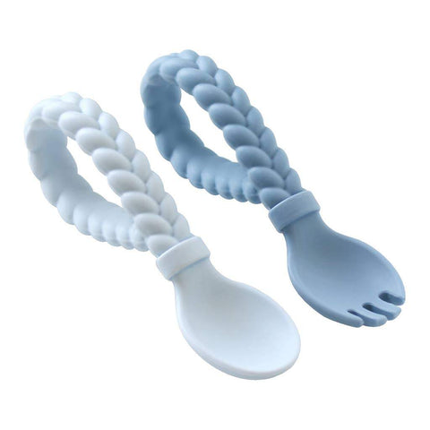 Itzy Ritzy - Blue Sweetie Spoons - The Milk Moustache