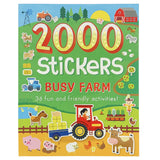 2000 Stickers Busy Farm - The Milk Moustache