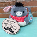 7" Squishmallows Farm - The Milk Moustache