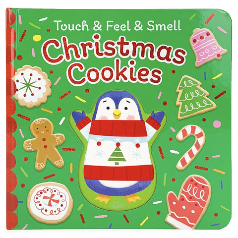 Touch & Feel & Smell Christmas Cookies Board Book - The Milk Moustache