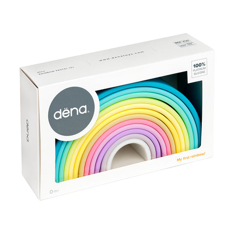 Dena Pastel Rainbow Stacker - Large - The Milk Moustache