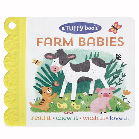 Farm Babies No-Rip Baby Book - The Milk Moustache