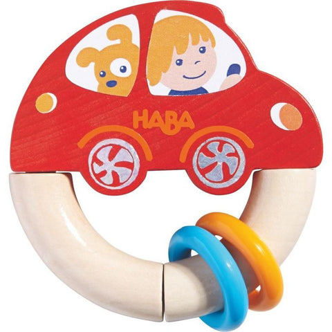 Haba Red Racer Clutching Toy - The Milk Moustache