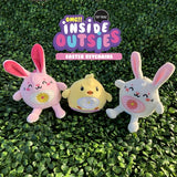 Easter Inside Outsies Plush Keychains - Assorted Styles - The Milk Moustache