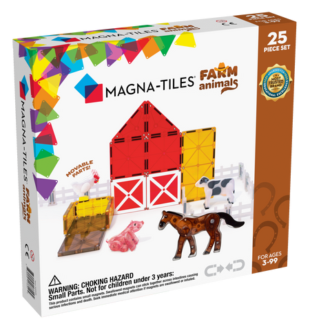 Magna-Tiles Farm Animals 25-Piece Set - The Milk Moustache