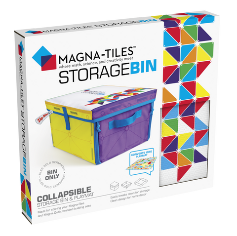 Magna-Tiles Storage Bin & Interactive Play-Mat - The Milk Moustache