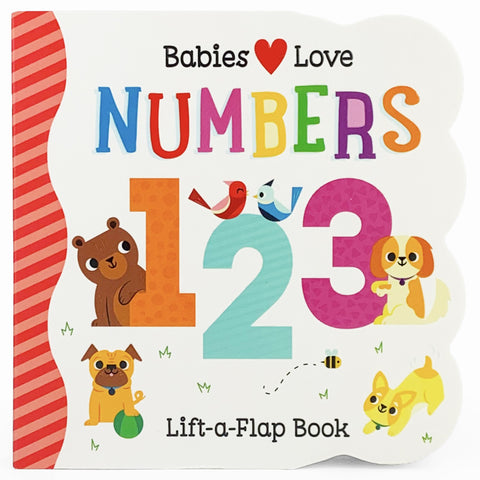 Babies Love Numbers Board Book - The Milk Moustache