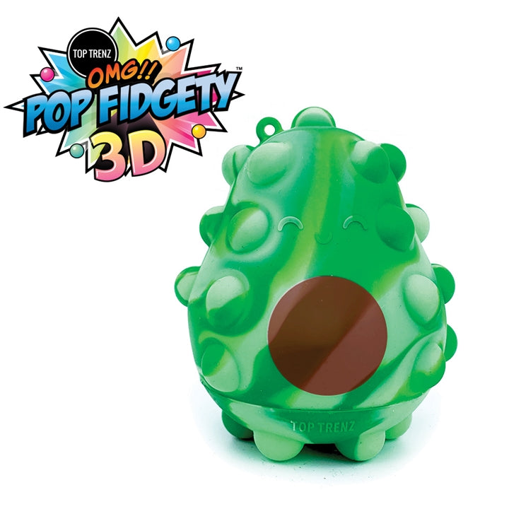 OMG! Popit Fidgety Bubble Popper Fidget Toy - 3D Avocado Ball
