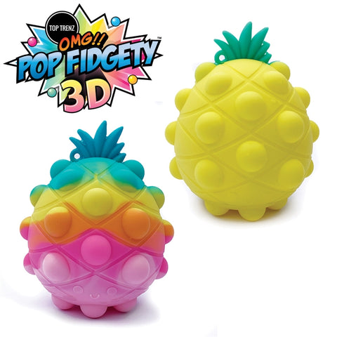 OMG! Popit Fidgety Bubble Popper Fidget Toy - 3D Pineapple Ball - The Milk Moustache
