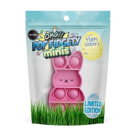 OMG! Pop Fidgety Bubble Popper Fidget Toy - Assorted Mini Easter Bunny - The Milk Moustache